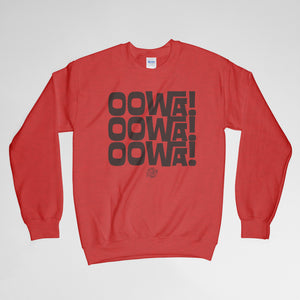 Oowa! Oowa! Oowa! Crewneck Sweatshirt - John Boy and Billy